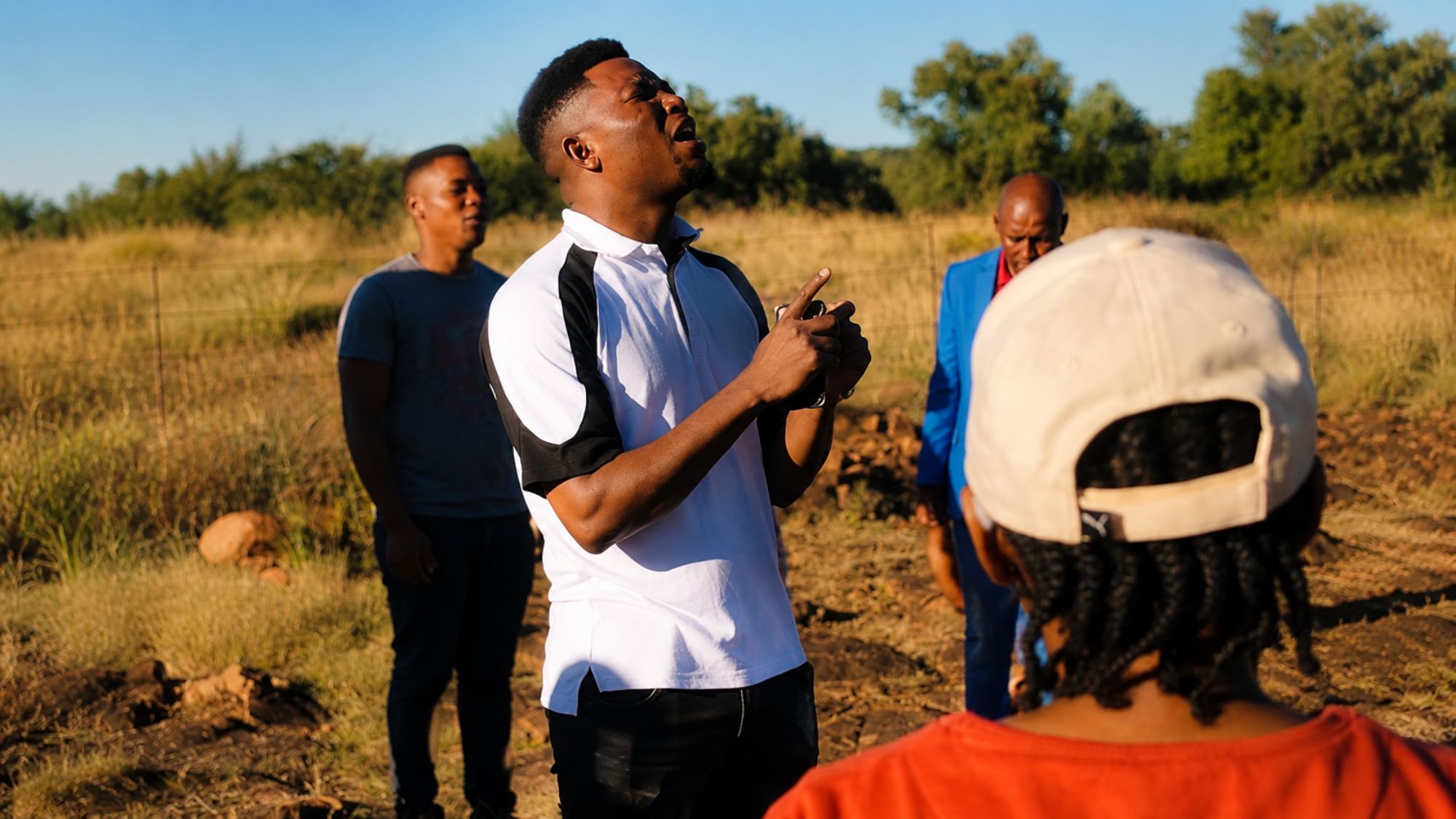Jasper Samuel mentoring and supporting others